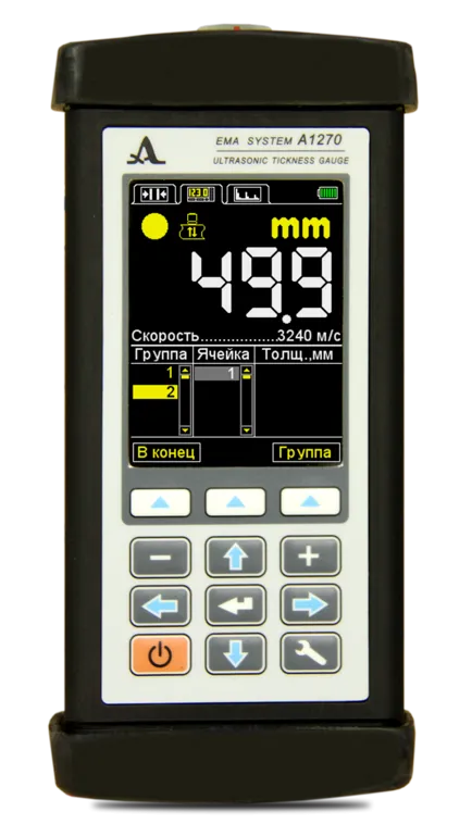 Приём УЗ колебаний и исследование особенностей их распространения в ортотропно анизотропном твёрдом слое с целью измерения акустической анизотропии и физико-механических свойств проката