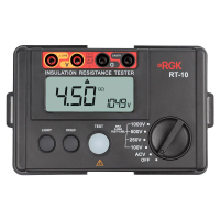 Цифровой мегаомметр RGK RT-10 с поверкой Цифровой мегаомметр RGK RT-10 с поверкой